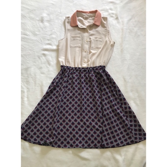 Madison Jules Fit and Flare Retro Dress - Picture 1 of 4